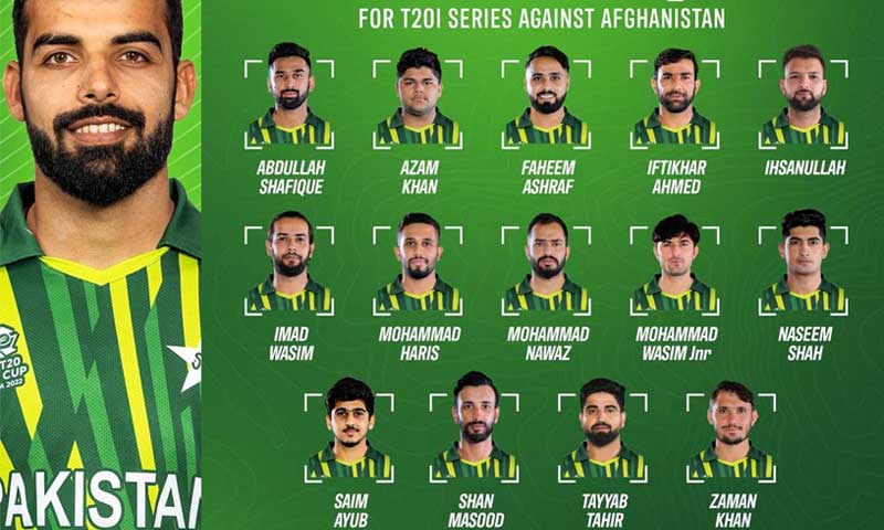 قومی ٹی ٹوئنٹی ٹیم