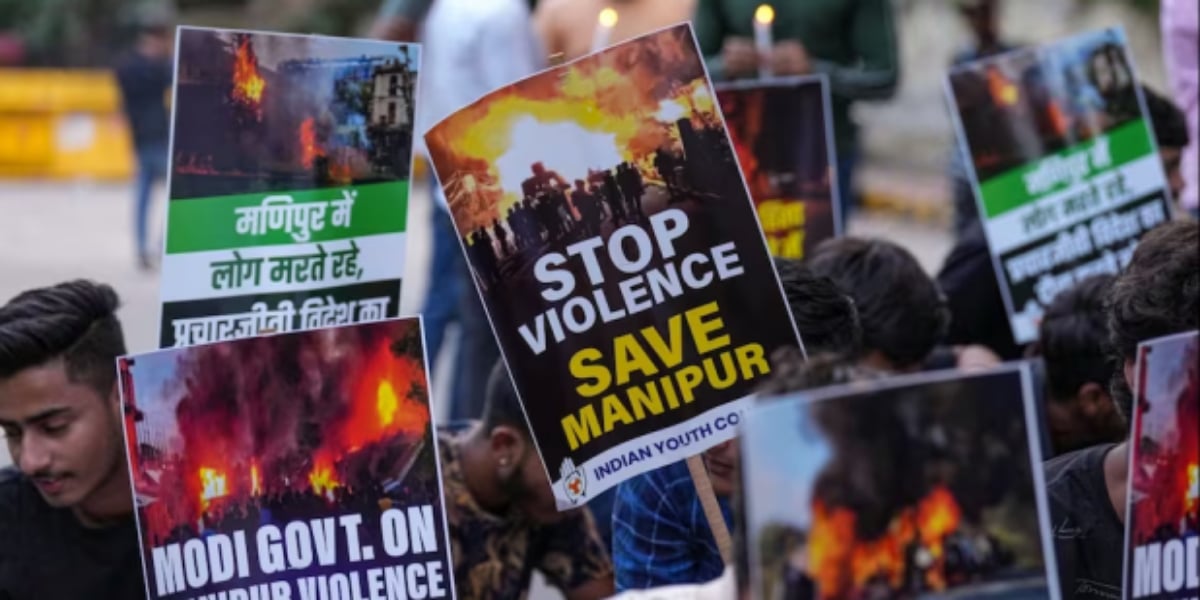 بھارتی ریاست منی پور میں صورت حال کشمیر اور پنجاب سے بھی بدتر ہے، سابق گورنر