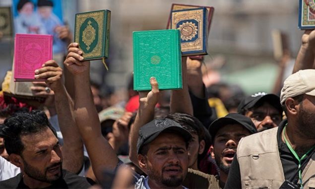 پوری قوم سراپا احتجاج