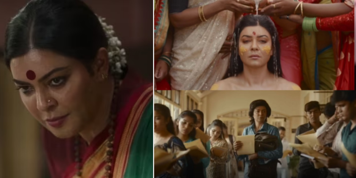 تالی کا ٹیزر: سشمیتا سین ’ٹرانسجینڈر‘ کارکن کے کردار میں نظر آئینگی