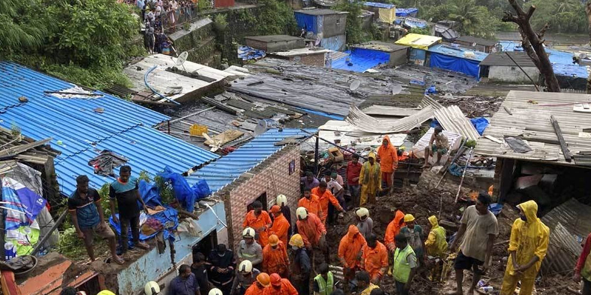 لینڈ سلائیڈنگ