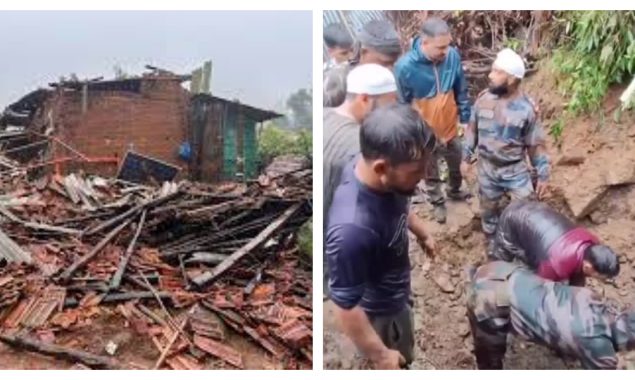 بھارت میں شدید بارشیں؛ مٹی کا تودا گرنے سے 10 افراد ہلاک، 100 سے زائد افراد پھنس گئے