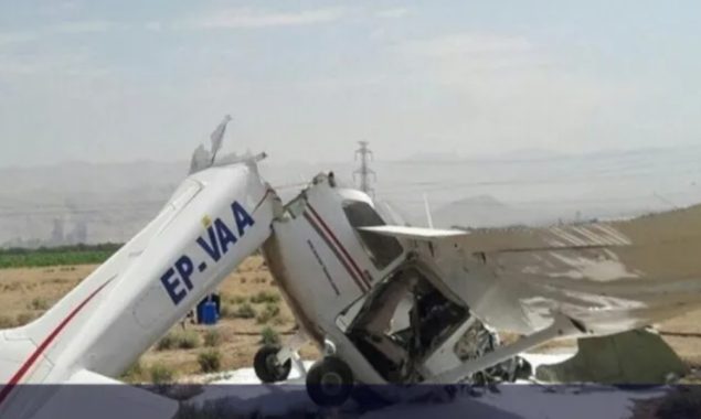 ایران میں تربیتی طیارہ گر کر تباہ، پائلٹ سمیت 2 افراد ہلاک