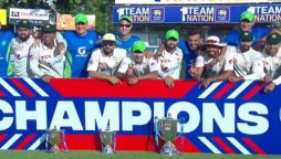 ورلڈ ٹیسٹ چیمپئن شپ میں پاکستان کی پہلی پوزیشن برقرار