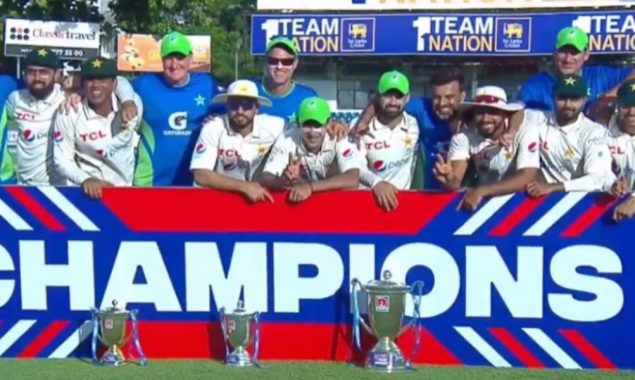 ورلڈ ٹیسٹ چیمپئن شپ میں پاکستان کی پہلی پوزیشن برقرار