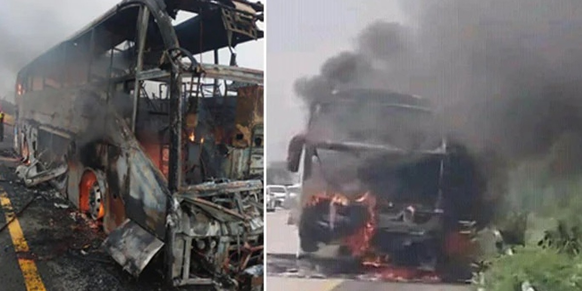 کوئٹہ میں پیٹرول سے بھرا رکشہ مسافر بس سے ٹکرانے کے بعد آتشزدگی کے نتیجے میں 6 افراد جھلس کر جاں بحق ہوگئے ہیں۔