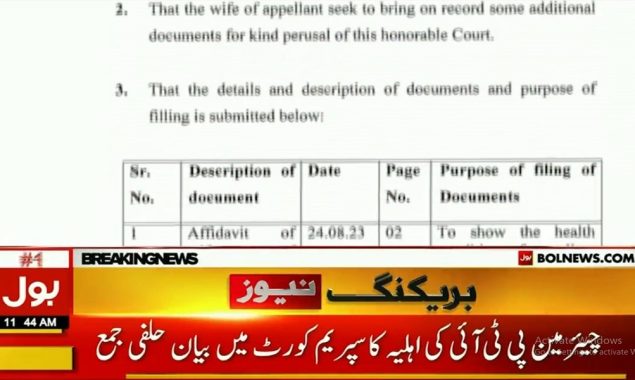 چیئرمین پی ٹی آئی