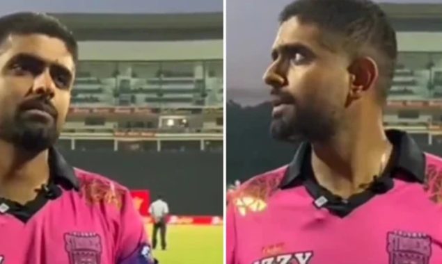 ’’نماز کے لیے لیٹ ہورہا ہوں‘‘: بابر اعظم کی ویڈیو وائرل