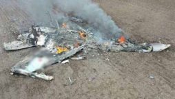 سعودی ایئرفورس کا لڑاکا طیارہ گر کر تباہ