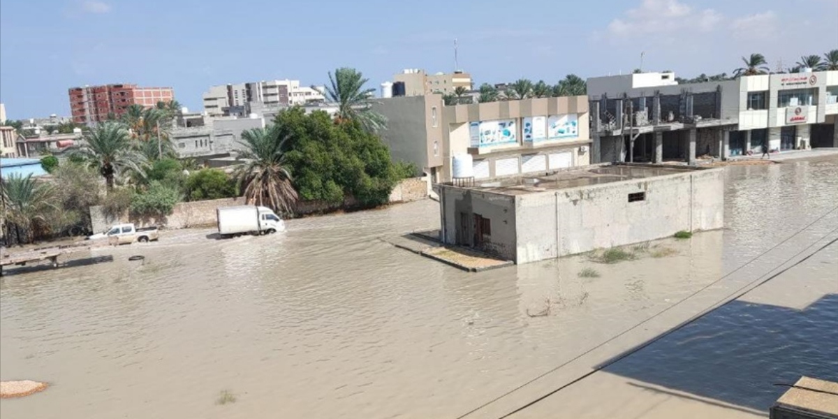 لیبیا میں طوفان ’ڈینیئل‘ نے تباہی مچادی، 150 افراد جاں بحق