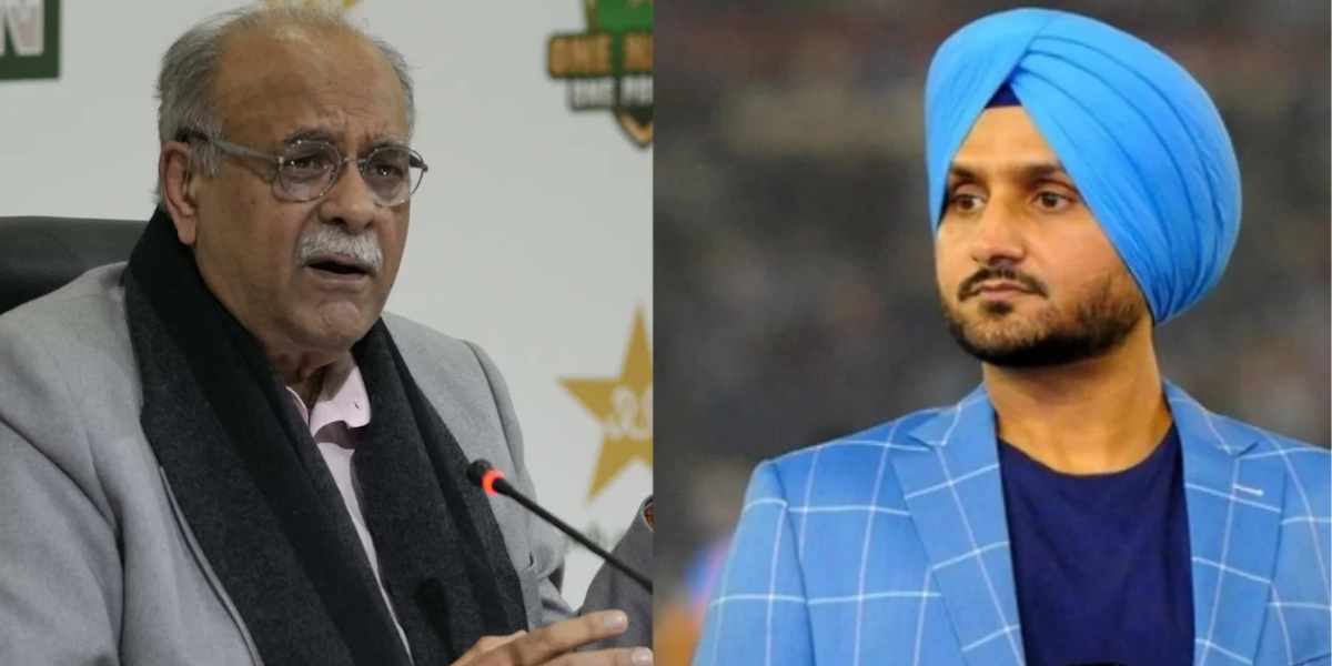 ہربھجن سنگھ کی نجم سیٹھی کے بیان پر تنقید