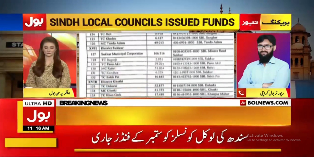 محکمہ خزانہ سندھ