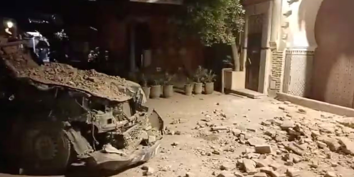 مراکش میں خوفناک زلزلے سے 820 افراد جاں بحق