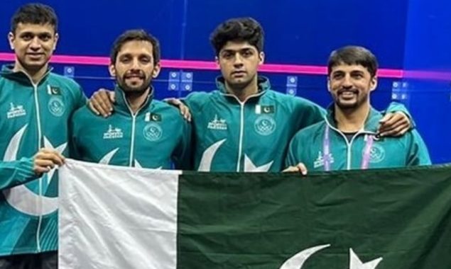 ایشین گیمز؛ اسکواش ایونٹ میں پاکستان کی بھارت کو شکست