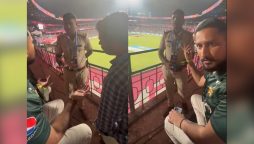 بھارتی پولیس نے شائقین کو پاکستان کے حق میں نعرے لگانے سے روک دیا