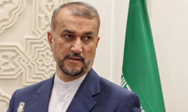 اسرائیلی جرائم کا تحفظ امریکہ کررہا ہے، ایرانی وزیر خارجہ