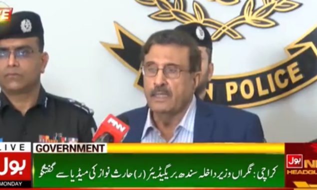نگراں وزیرداخلہ سندھ