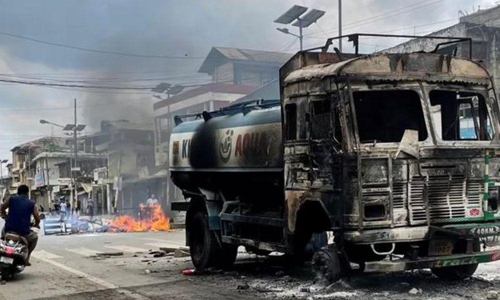 مودی کی انتہا پسند پالیسیوں کے باعث منی پور میں فسادات کی نئی لہر