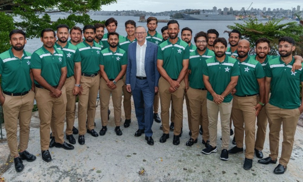 آسٹریلوی وزیراعظم کی تقریب میں پاکستان کرکٹ ٹیم کی شرکت