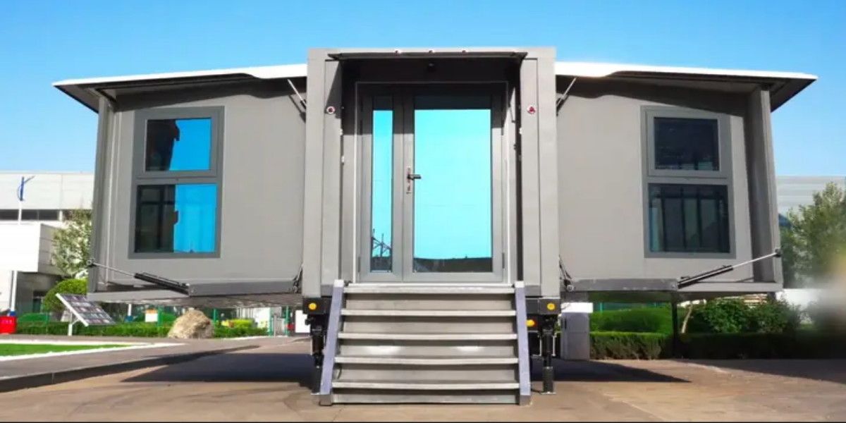 صرف ایک بٹن دبائیں، اس مکان کو لپیٹ کر کہیں بھی لے جائیں