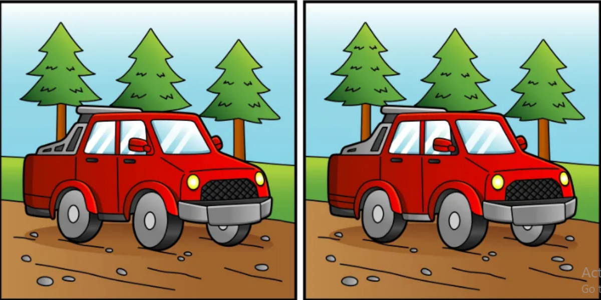 اس تصویر میں موجود 6 فرق کو 12سیکنڈ میں تلاش کریں