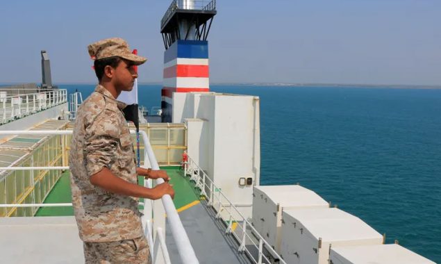 اقوام متحدہ کا حوثی باغیوں سے بحری جہازوں پر حملے بند کرنے کا مطالبہ