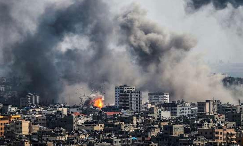 اسرائیل کی جنوبی غزہ، رفح اور خان یونس پر بمباری، 103 فلسطینی شہید