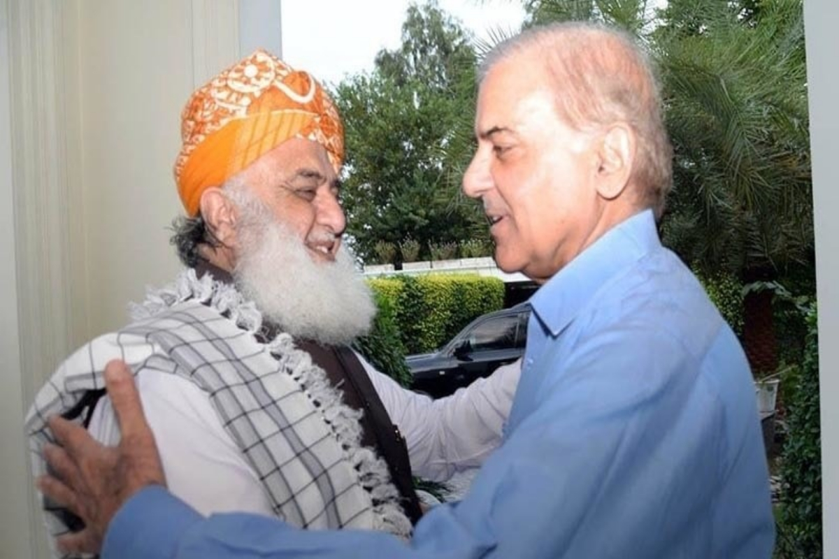 مولانا فضل الرحمان اور شہباز شریف