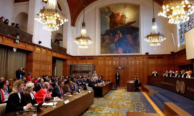 فلسطین پر اسرائیلی قبضہ، عالمی عدالت انصاف میں امریکہ اور روس آج دلائل دیں گے