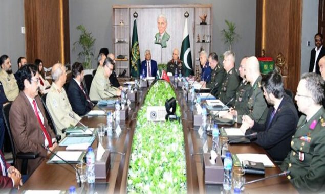 پاکستان اور ترکیہ کے درمیان ملٹری ڈائیلاگ کا اٹھارہواں دور اختتام پذیر