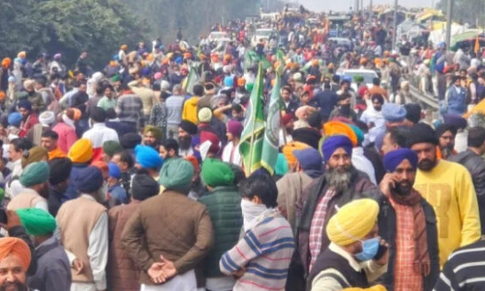 بھارت میں کسانوں کا دہلی چلو مارچ 17 ویں روز بھی جاری