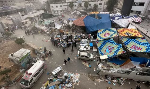 غزہ سٹی کے شمالی علاقے میں واقع ال اہلی بیپٹسٹ اسپتال پر اسرائیلی ڈرون حملےکے نتیجے میں 2 صحافیوں سمیت 3 افراد شہید ہوگئے ہیں۔