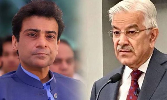 حمزہ شہباز اور خواجہ آصف