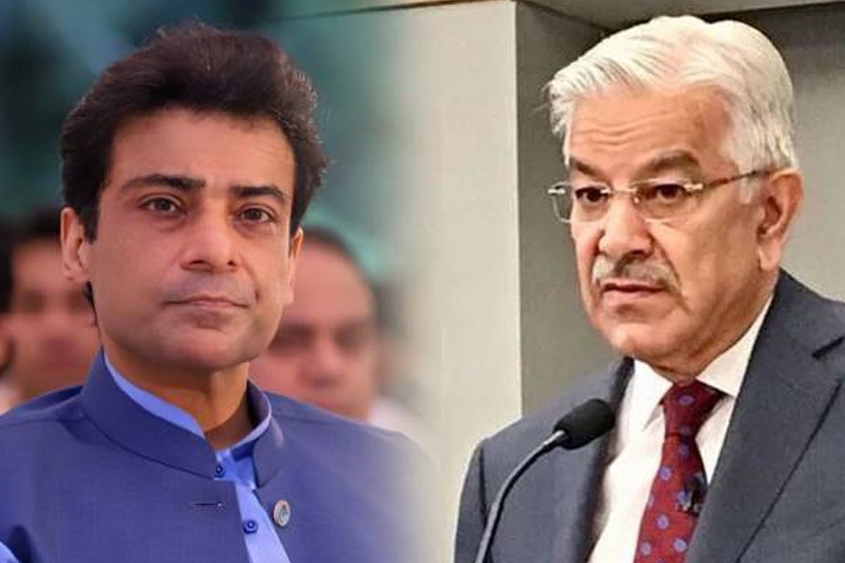 حمزہ شہباز اور خواجہ آصف