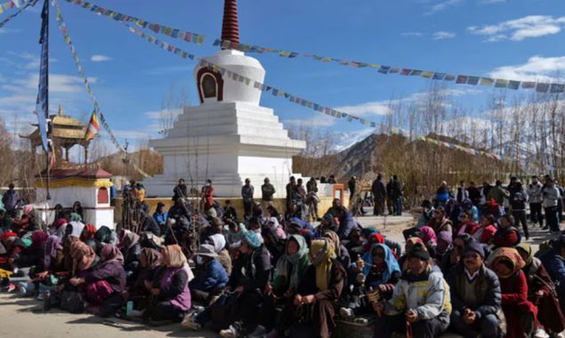 لداخ کے عوام کا بھارتی حکومت کے خلاف شدید احتجاج