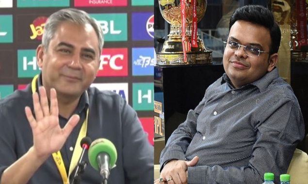 محسن نقوی نے بی سی سی آئی کے سیکرٹری جے شاہ سے ملاقات کی تصدیق کردی