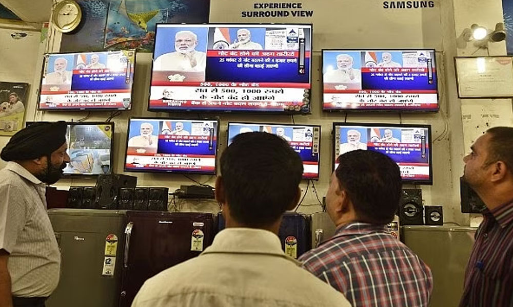 انتخابات کے قریب آتے ہی مودی کے زیر قبضہ بھارتی میڈیا عالمی توجہ کا مرکز بن گیا