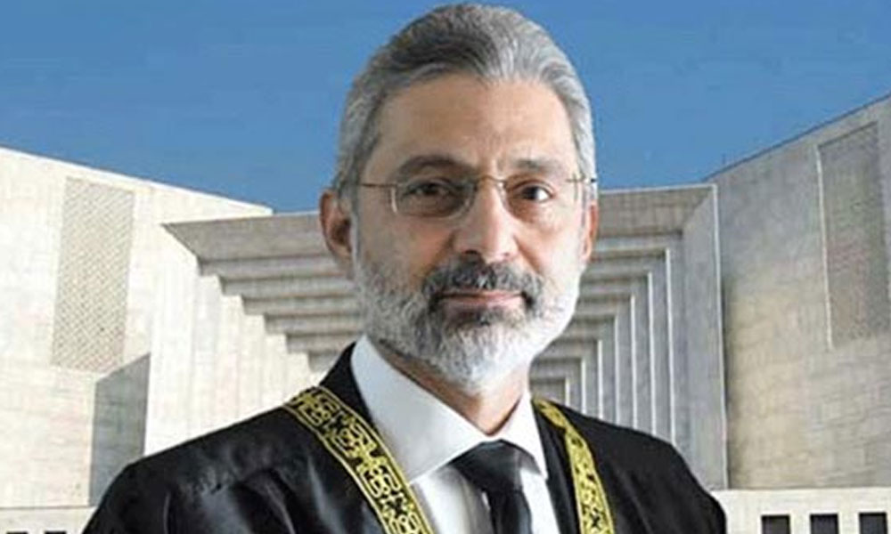 چیف جسٹس قاضی فائز عیسیٰ نے ہائی کورٹ ججز خط کا نوٹس لے لیا