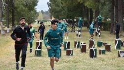 پاکستانی کرکٹ ٹیم کے لیے آرمی اسکول آف فزیکل ٹریننگ کاکول میں فزیکل ٹریننگ کیمپ کا انعقاد