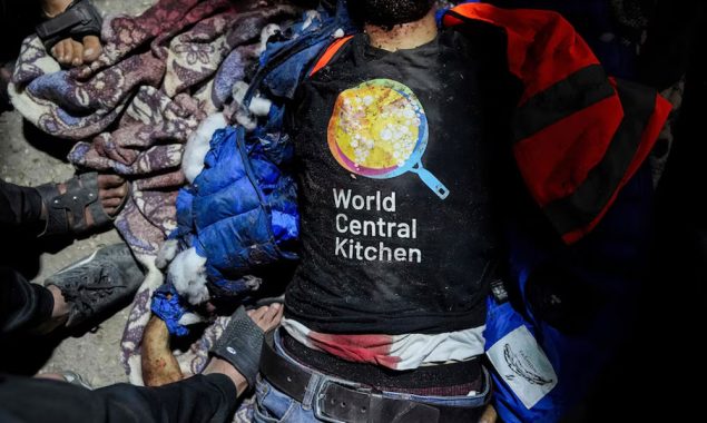 دیر البلاح میں اسرائیلی بمباری، ورلڈ سینٹرل کچن کے 7 ارکان ہلاک