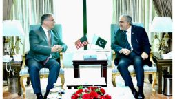 اسحاق ڈار سے امریکی سفیر ڈونلڈ بلوم کی ملاقات، باہمی دلچسپی کے امور پر تبادلہ خیال