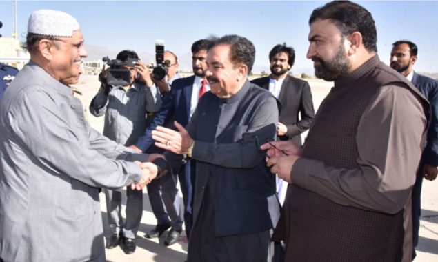 صدر مملکت کوئٹہ کا 3 روزہ دورہ مکمل کرکے واپس اسلام آباد روانہ