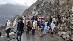 ناران روڈ گھنول کے مقام سے سلاٸیڈنگ کے باعث بند