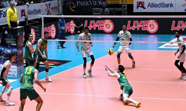 پاکستان کو آسٹریلیا کے خلاف والی بال سیریز میں فیصلہ کن برتری حاصل