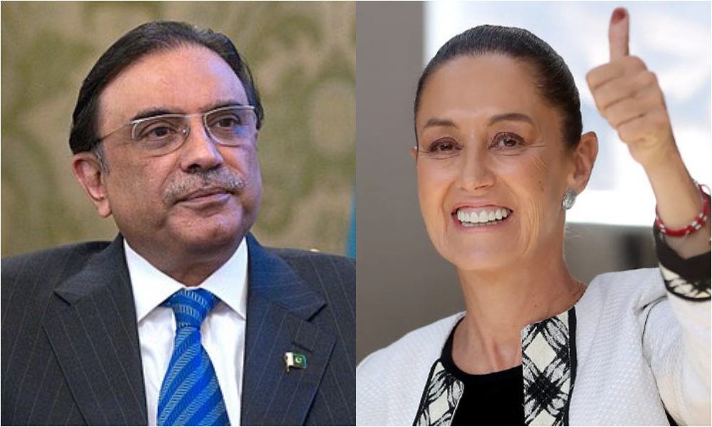 صدر مملکت کا میکسیکو کی پہلی خاتون صدر منتخب ہونے پر تہنیتی پیغام