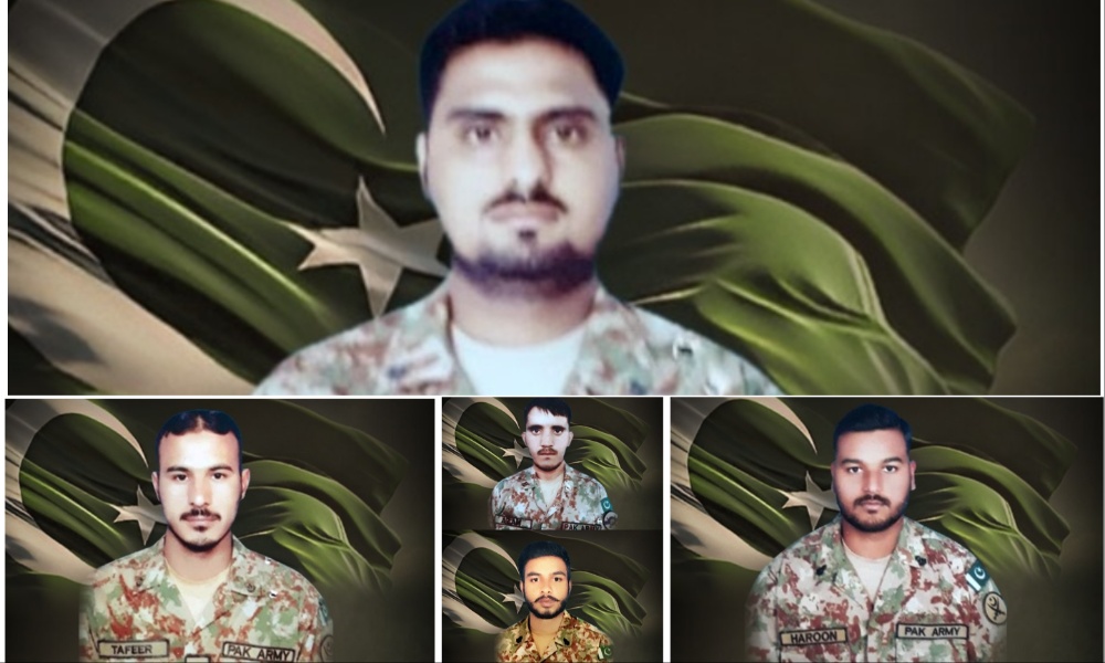 ضلع کرک میں دھماکہ خیز مواد پھٹنے سے 5 سیکیورٹی اہلکار شہید