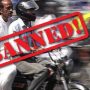 سندھ حکومت نے 9 اور 10 محرم کو ڈبل سواری پر پابندی عائد کردی