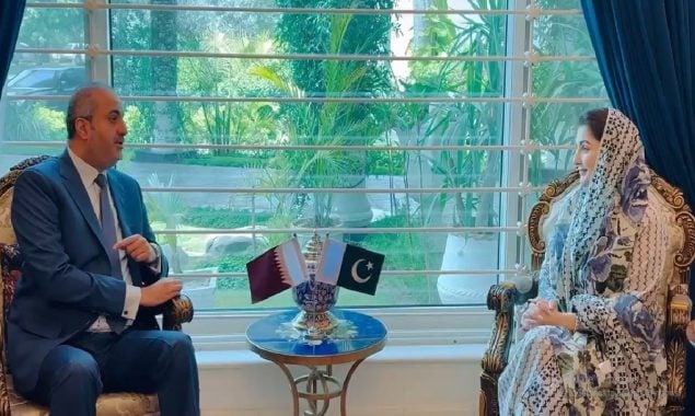 مریم نواز سے قطر کے سفیر کی ملاقات، باہمی دلچسپی کے امور پر تبادلہ خیال