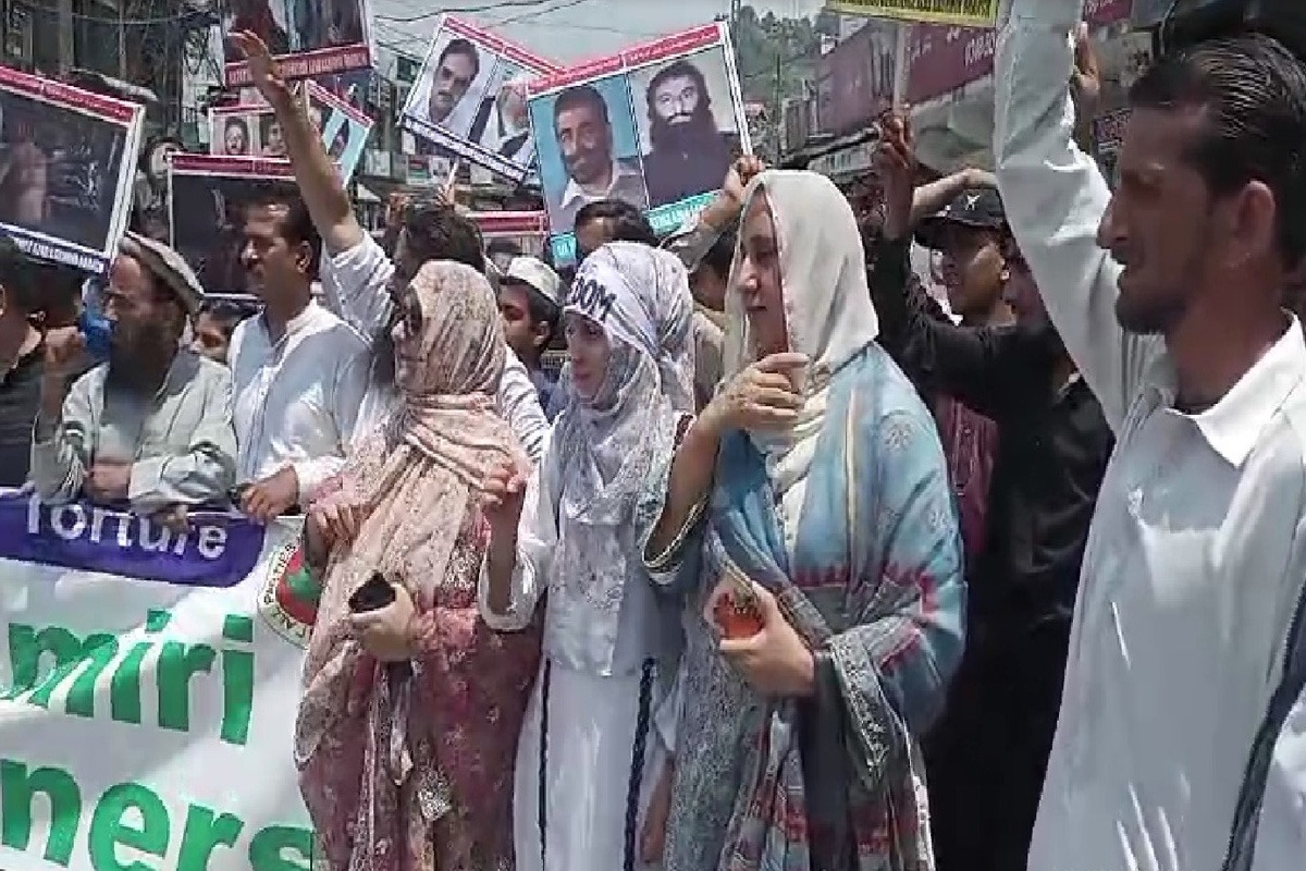 تشدد کے متاثرین کا عالمی دن؛ کشمیریوں کی حمایت میں مظفر آباد میں ریلی کا انعقاد