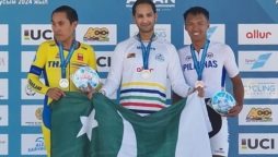 پاکستان نے ایشین سائیکلنگ چیمپئن شپ میں گولڈ میڈل حاصل کرلیا